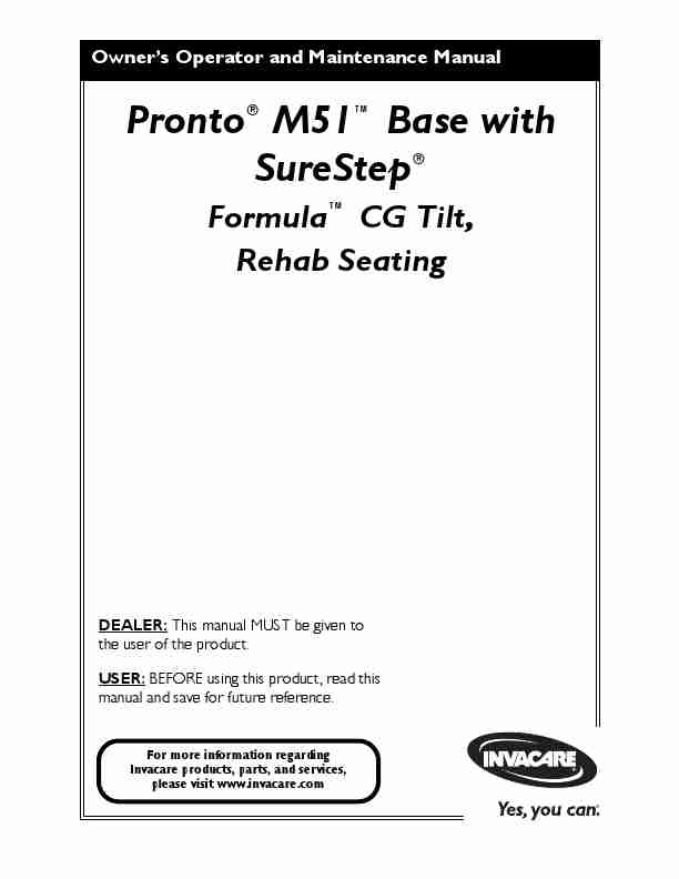Invacare Mobility Aid Pronto M51 Base-page_pdf